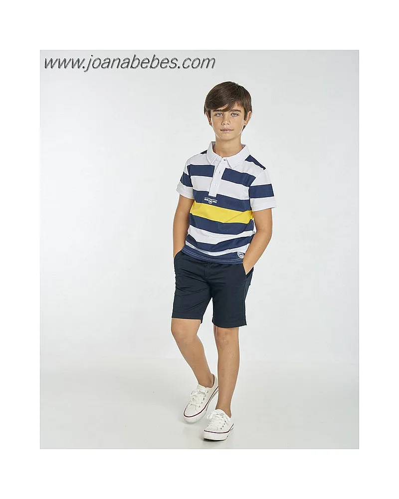SPAGNOLO POLO 3390 RAYAS COLORES 016831