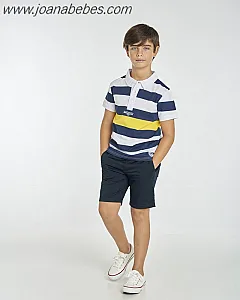 SPAGNOLO POLO 3390 RAYAS COLORES 016831