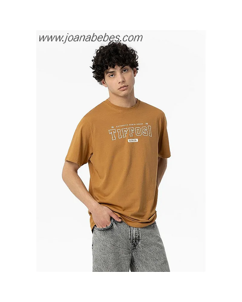 TIFFOSI CAMISETA MALKAI CON ESTAMPADO FRONTAL