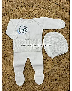 VISI CONJUNTO 3 piezas blanco