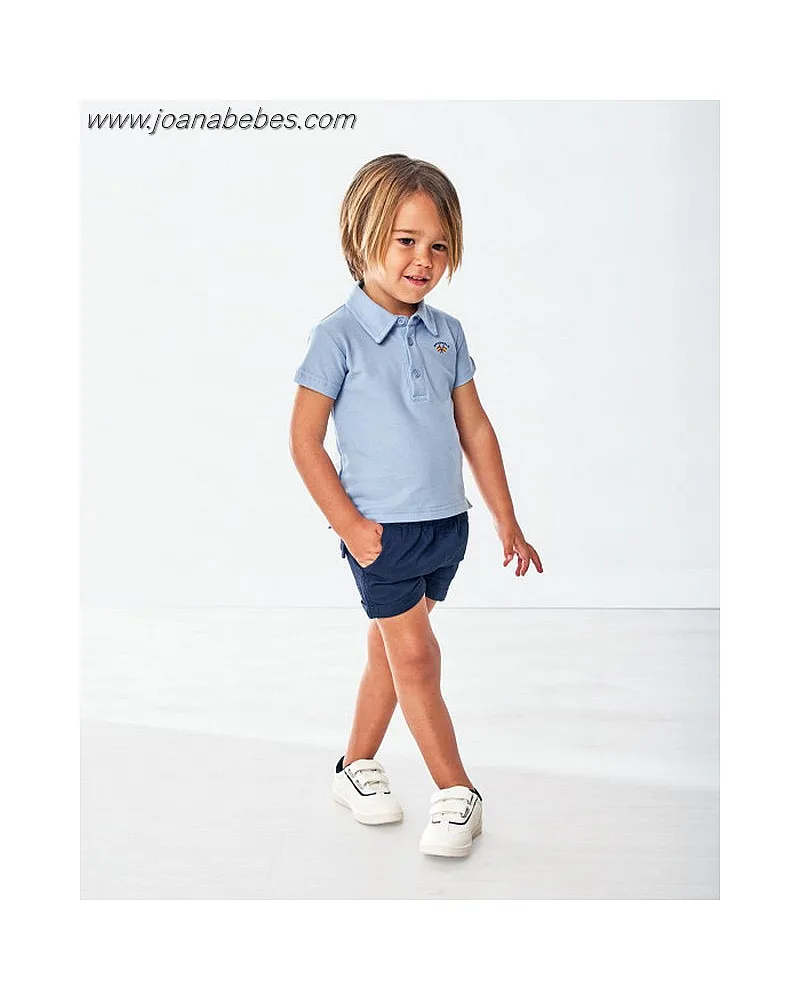 SPAGNOLO SET 3154 POLO BERMUDA