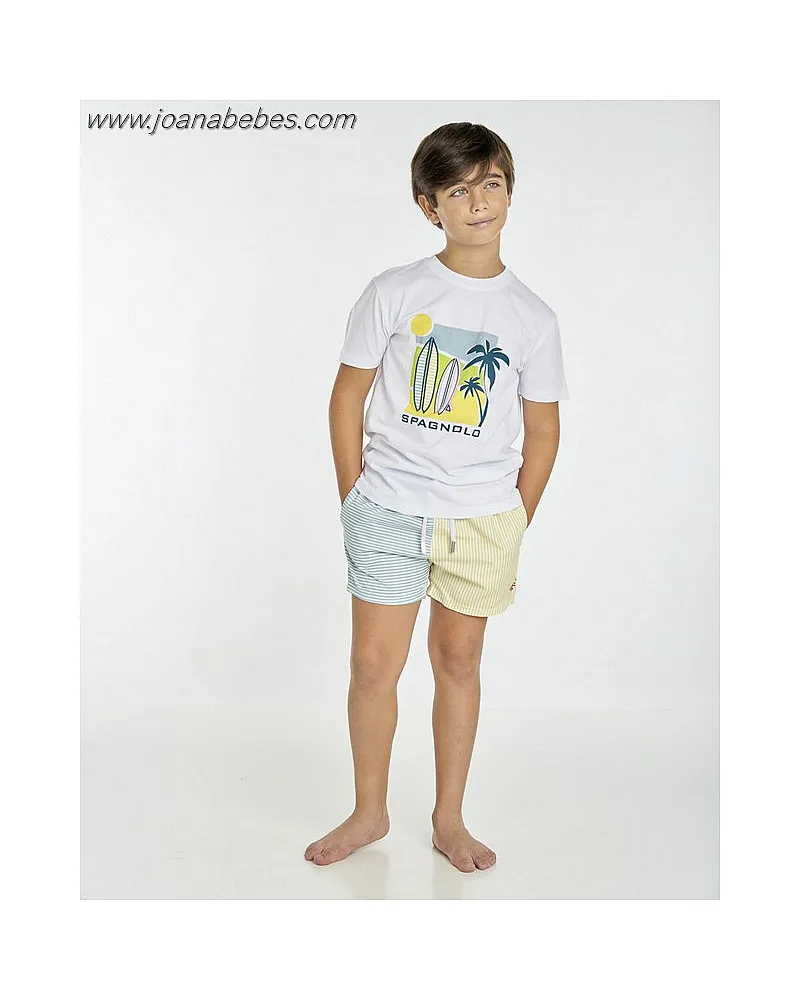 SPAGNOLO CAMISETA SURF