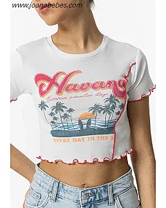 TIFFOSI Camiseta Estampada Detalle Ondas