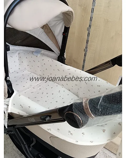 GUARNITURA ACOLCHADA POLLITOS BEIG