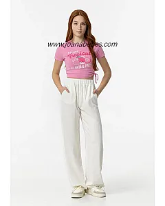 Tiffosi Pantalón Culotte Lino