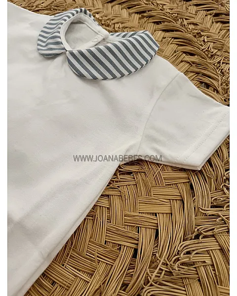 BODYS MANGA CORTA CUELLO BEBE