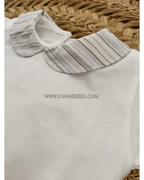 BODYS MANGA CORTA CUELLO BEBE