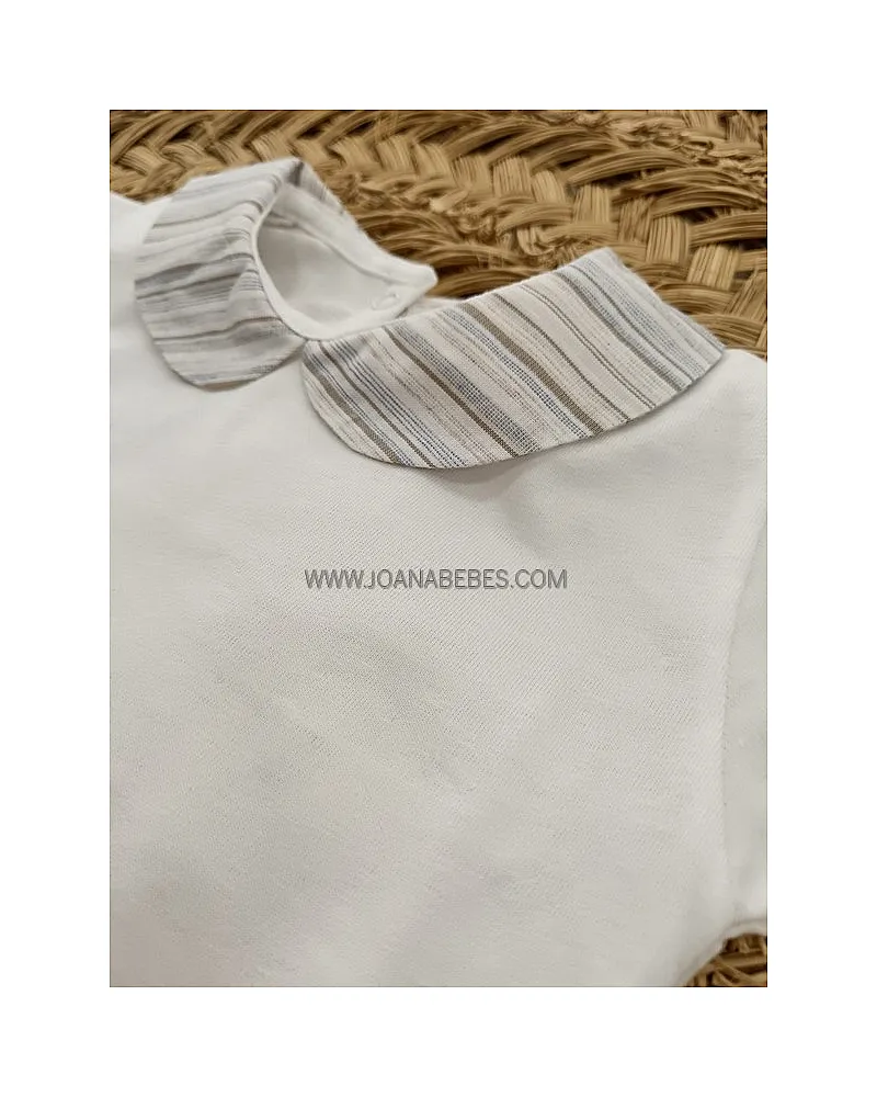 BODYS MANGA CORTA CUELLO BEBE