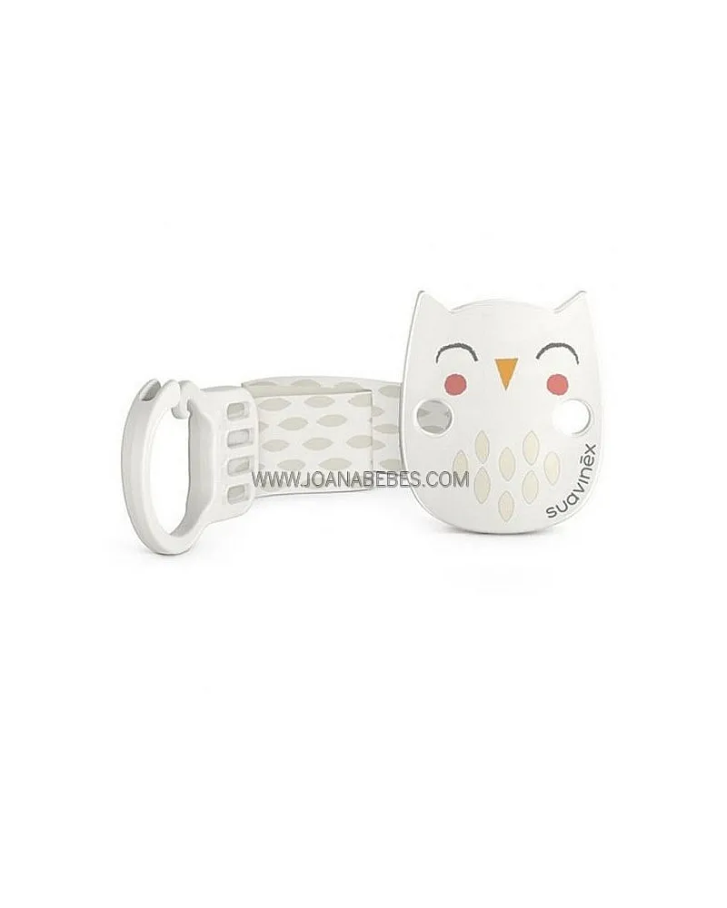Cadena tela para chupete Buho SUAVINEX