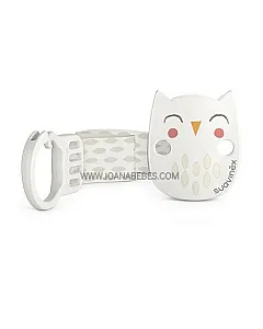 Cadena tela para chupete Buho SUAVINEX