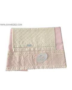 JUEGO 2 PIEZAS CARRO rosa beig