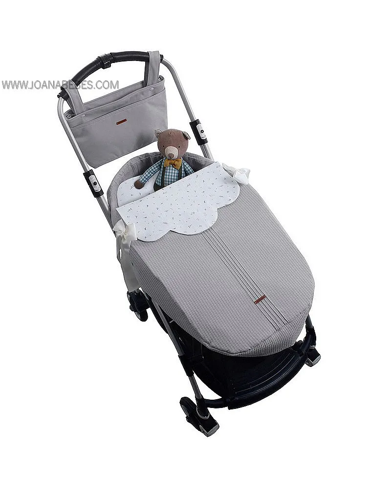 UZTURRE SACO CAPAZO REVERSIBLE OFELIA GRIS