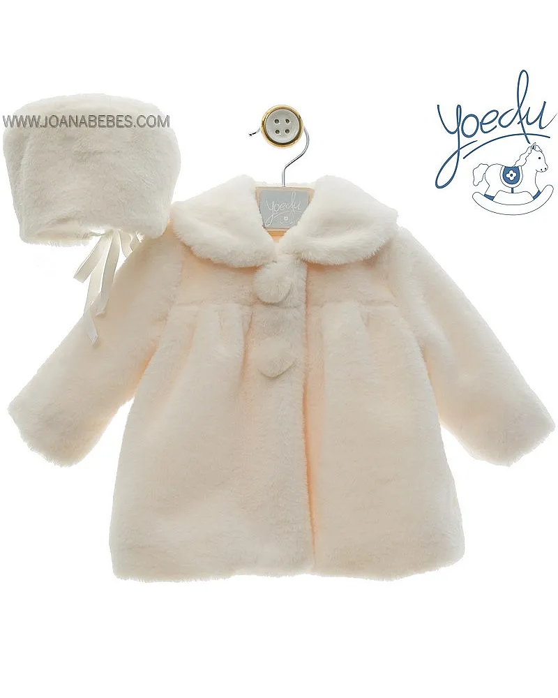 YOEDU ABRIGO Y CAPOTA FAMILIA PELO