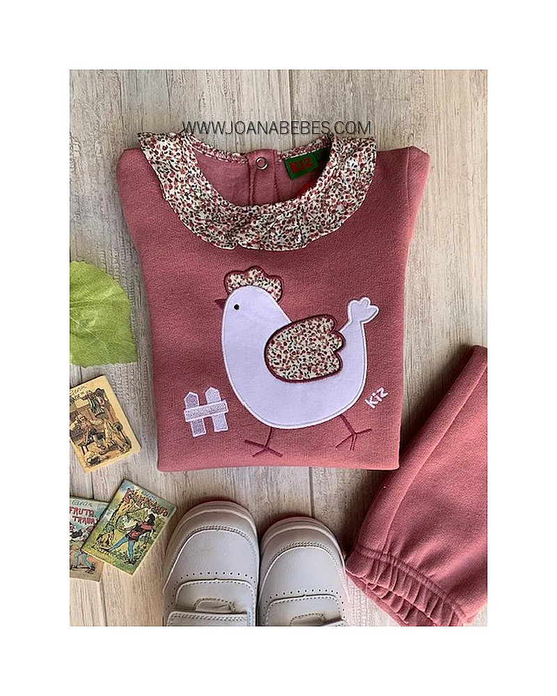 ATELIER KIZ CHANDAL CUELLO TELA GALLINA