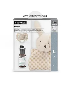 Suavinex Set Regalo de bebé Night & Day con peluche