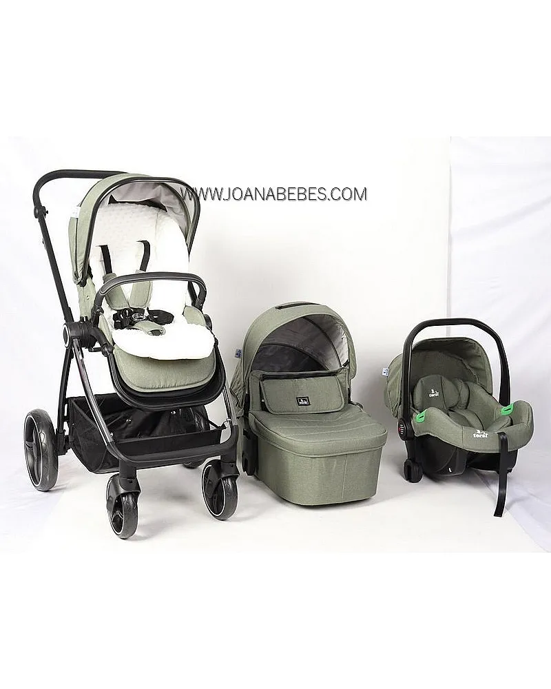 CARRO ELENA TRIO GRUPO 0 I-SIZE VERDE