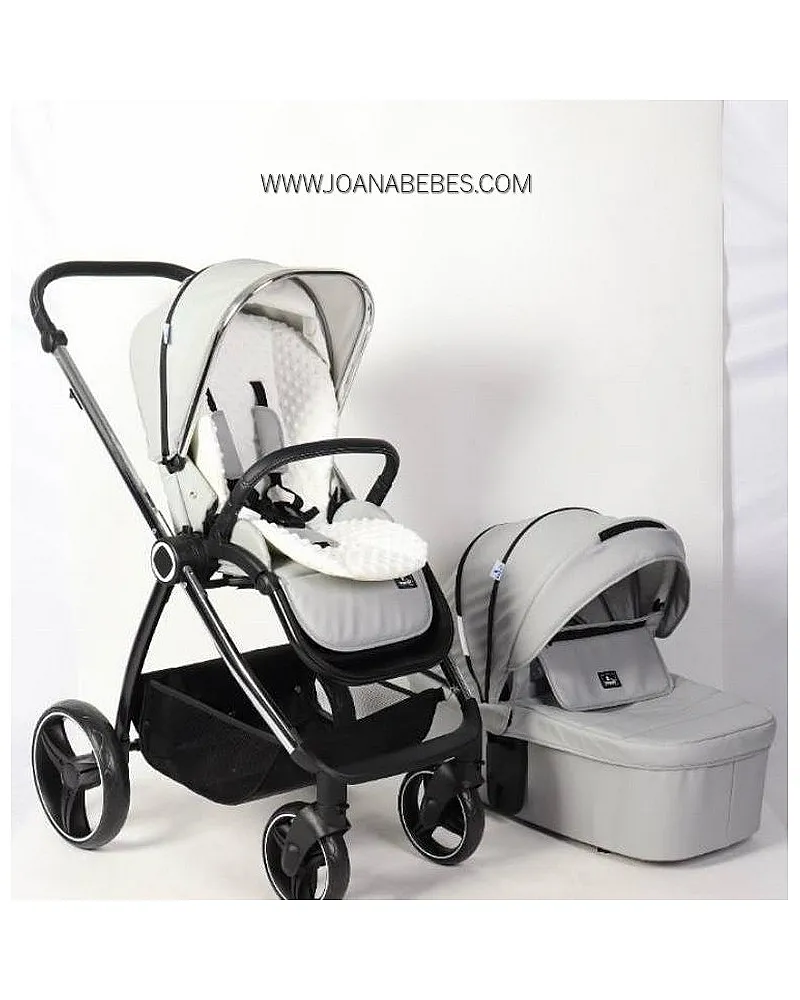 CARRO DUO ELENA PIEL GRIS