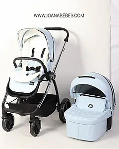 CARRO DUO ELENA PIEL CELESTE