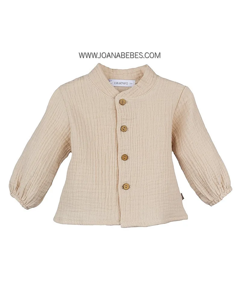 CALAMARO CAMISA ESTENA COLOR ARENA