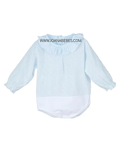 CALAMARO BODY CAMISA PLUMETI CELESTE