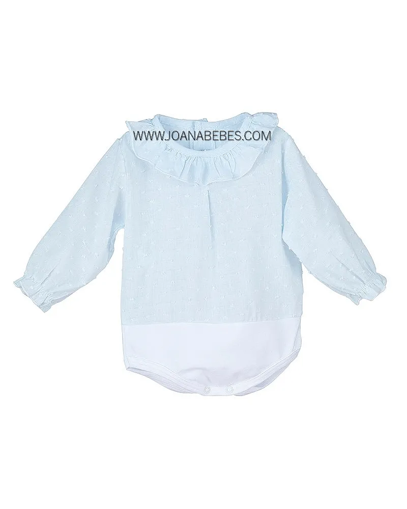 CALAMARO BODY CAMISA PLUMETI CELESTE