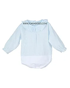CALAMARO BODY CAMISA PLUMETI CELESTE