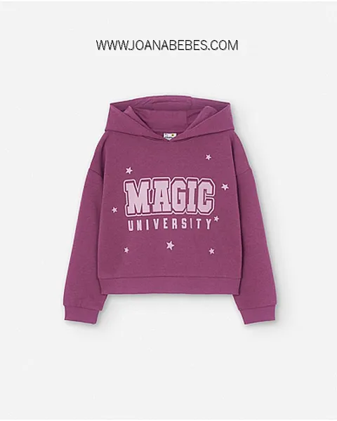 LOSAN SUDADERA MAGIC DARK PINK