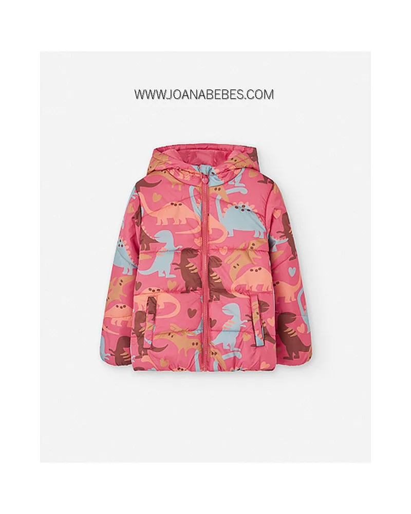 LOSAN PARKA ACOLCHADA DINOS PINK