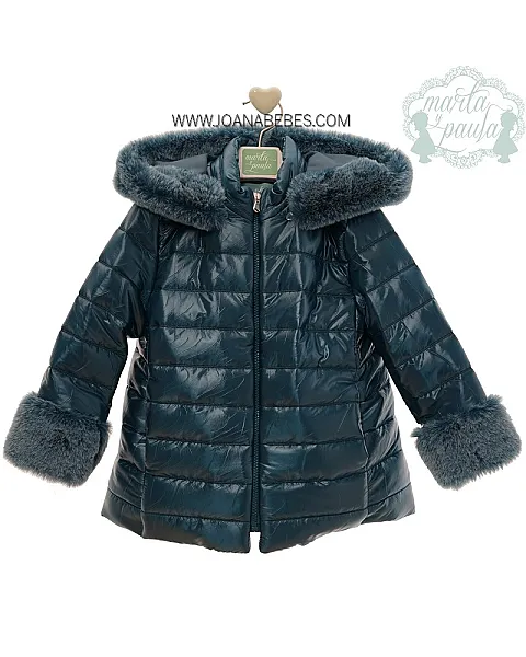 MARTA Y PAULA ABRIGO TECNICO CON CAPUCHA