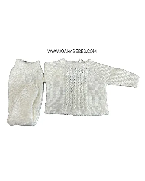 MICOLINO CONJUNTO POLAINA BLANCO