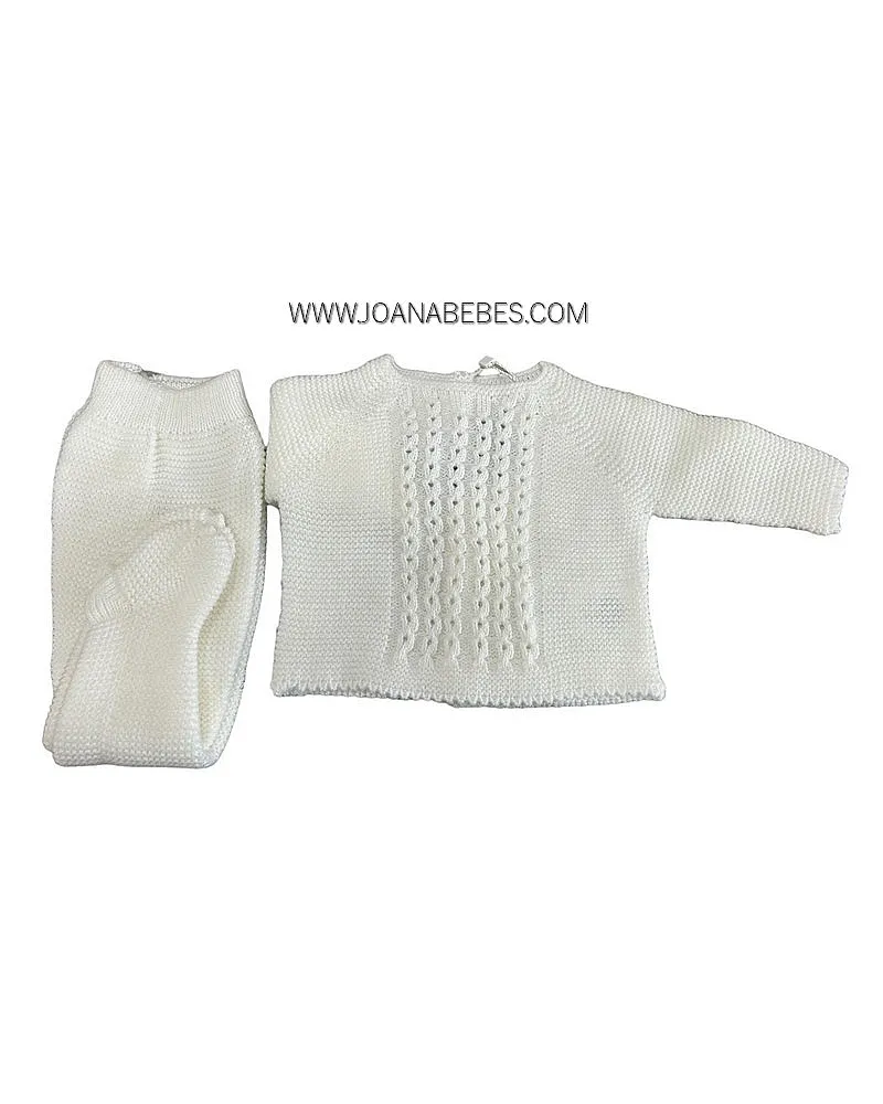 MICOLINO CONJUNTO POLAINA BLANCO