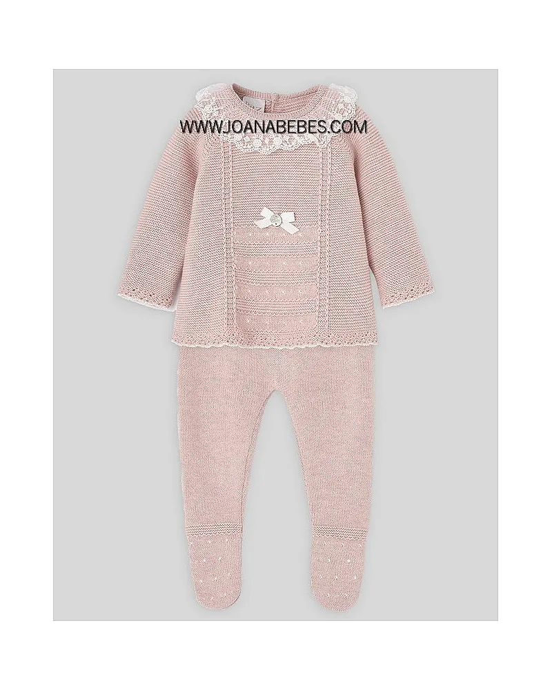 PAZ RODRIGUEZ CONJUNTO HADAS ROSA-BEIGE