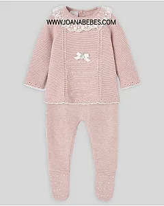 PAZ RODRIGUEZ CONJUNTO HADAS ROSA-BEIGE