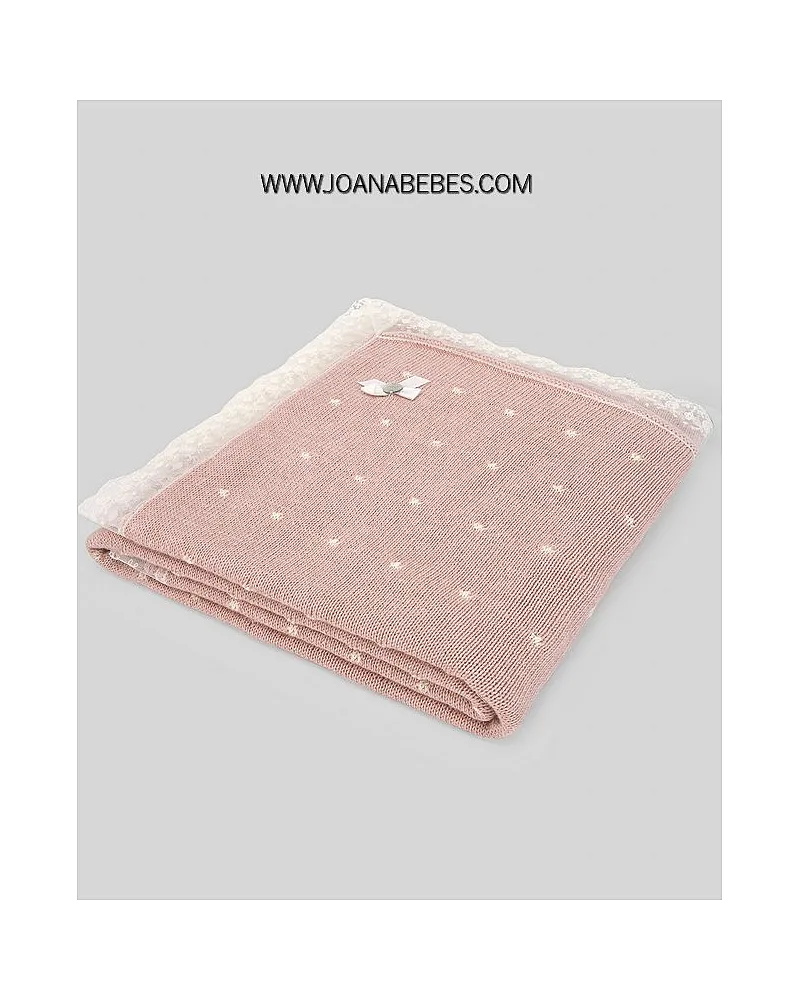 PAZ RODRIGUEZ TOQUILLA HADAS ALGODON-CASHEMIRE CON PUNTILLA