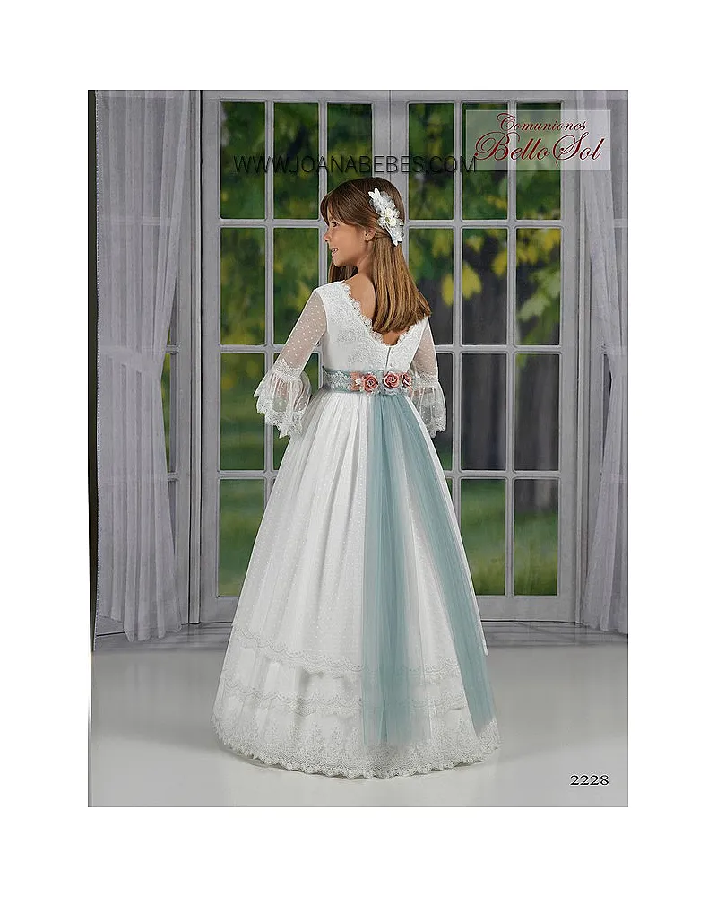 BELLOSOL VESTIDO COMUNION 2228
