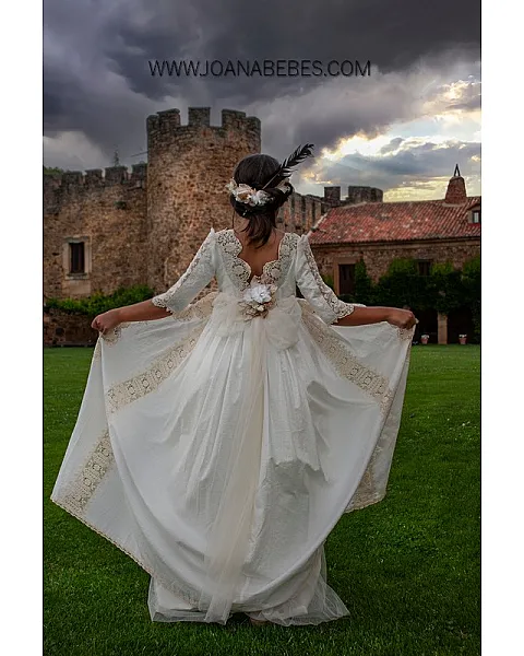 MON AIR VESTIDO COMUNION LUA