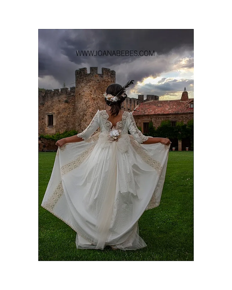 MON AIR VESTIDO COMUNION LUA