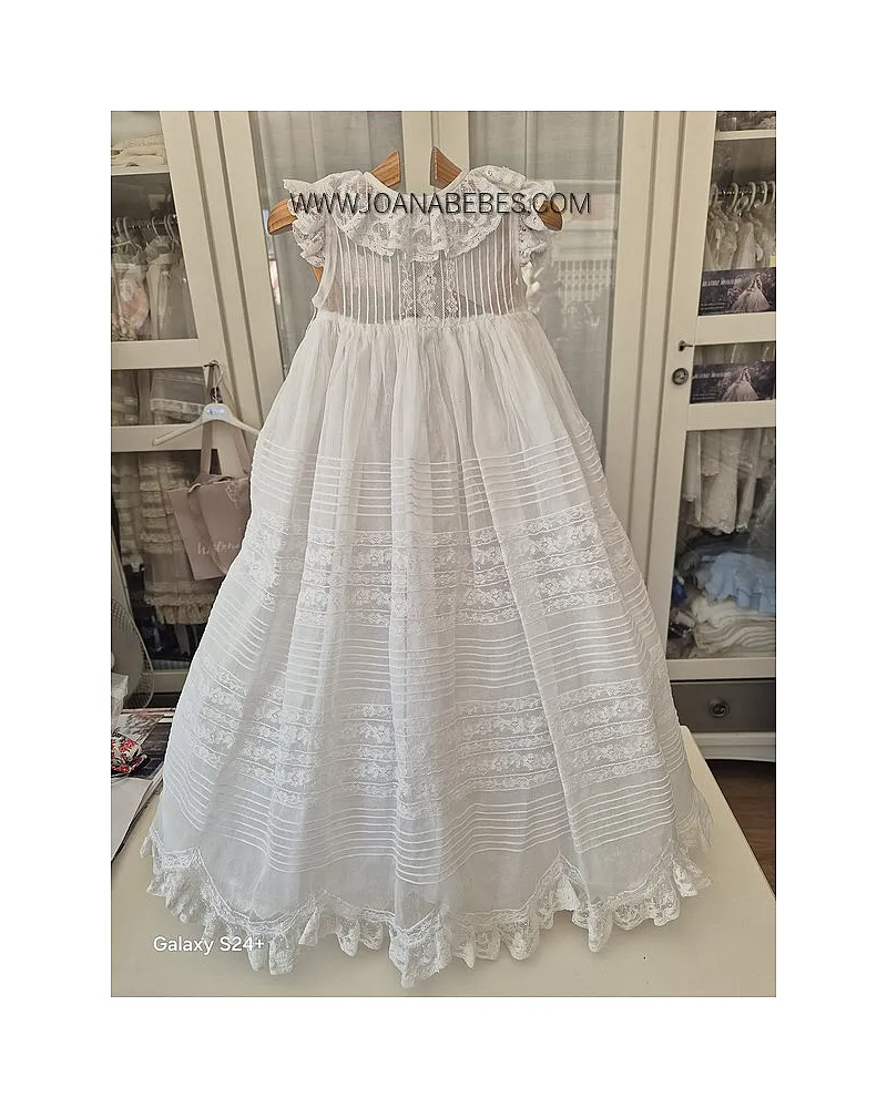 PRESUMIDA FALDON ORGANZA PUNTILLAS Y VALENCIES PRESUMIDA FALDON ORGANZA PUNTILLAS Y VALENCIES