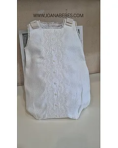 PILI CARRERA PELELE PIQUE BORDADO