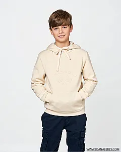 SUDADERA LOGO EMBOZADO SPAGNOLO 3539