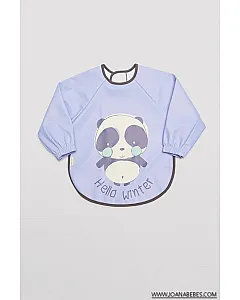 Babero bebé impermeable manga larga panda