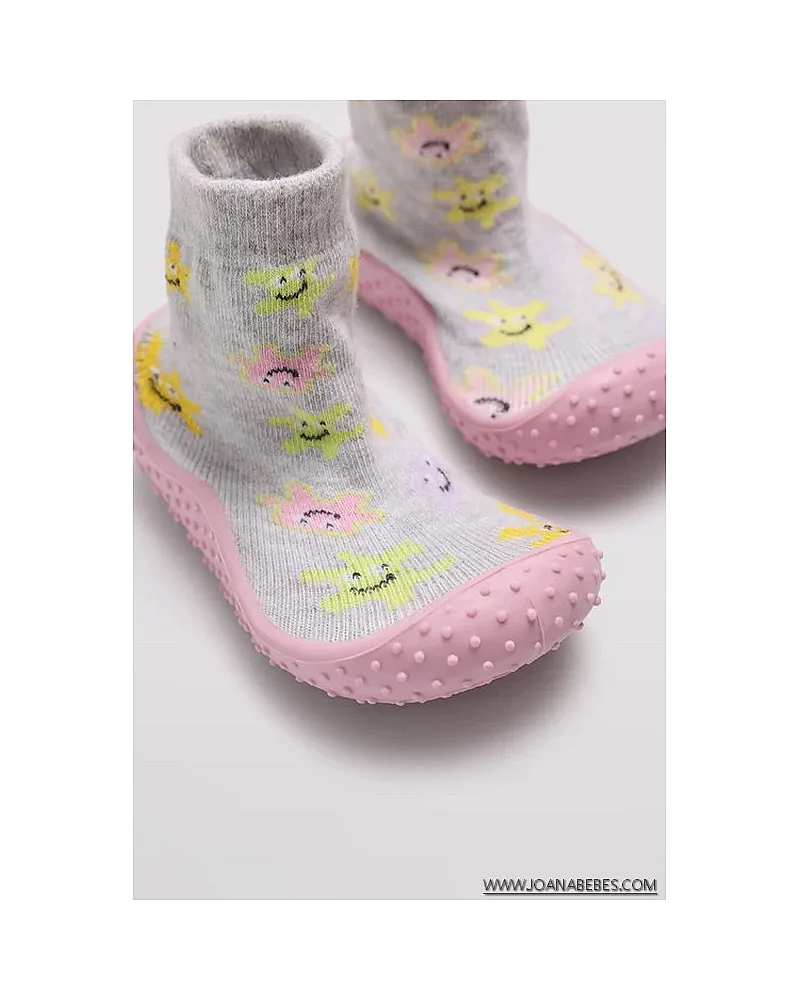Zapatillas calcetín primeros pasos bebé