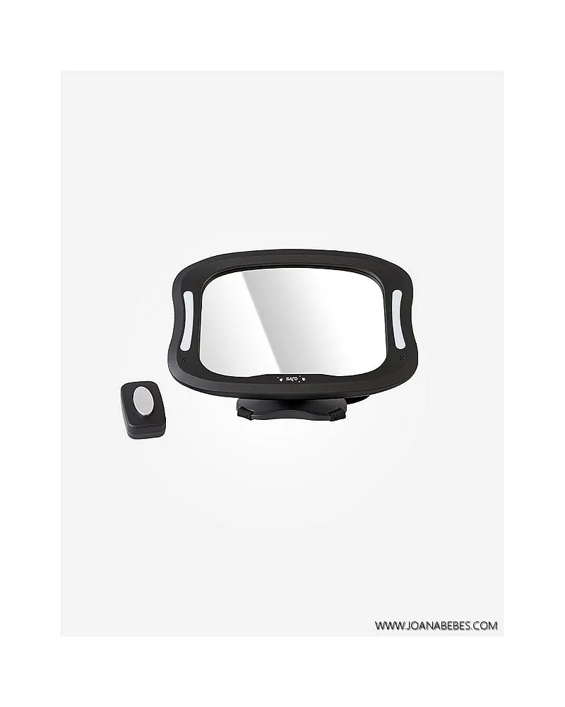 Maxi espejo de seguridad 360º con luz Maxi espejo de seguridad 360º con luz