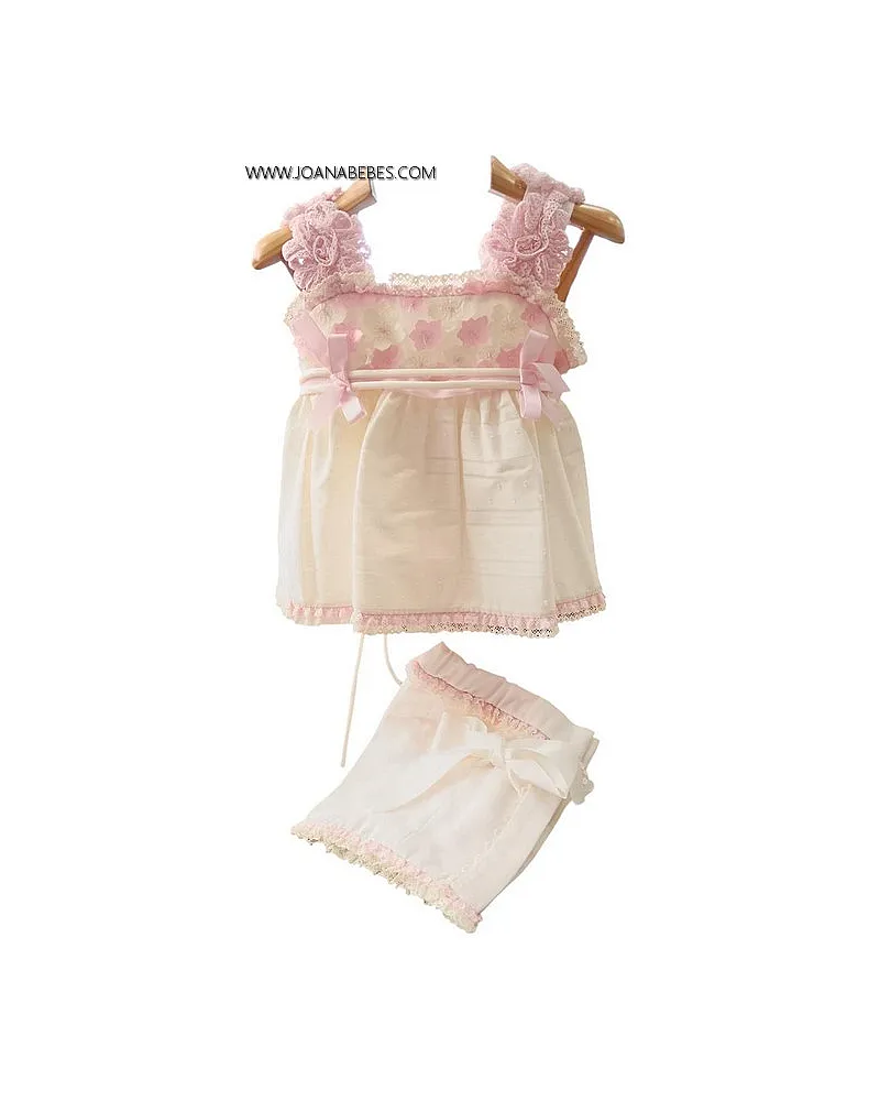 BEATRIZ MONTERO CONJUNTO SHORT Y BLUSA DUQUESA