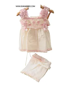 BEATRIZ MONTERO CONJUNTO SHORT Y BLUSA DUQUESA