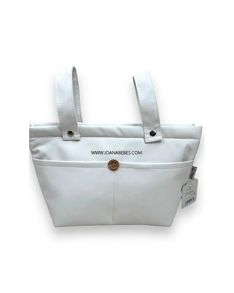 BOLSO ECOPIEL BLANCO