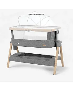 MINICUNA COLECHO DE MADERA NANNA GRIS