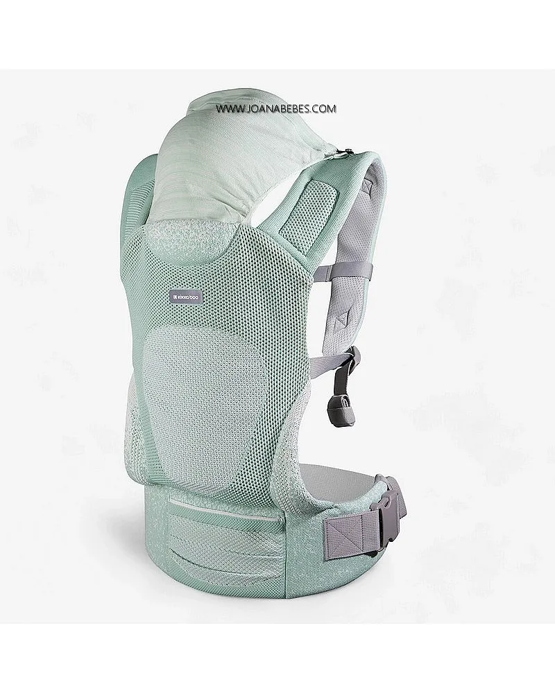 MOCHILA CON CAPUCHA FLY KNIT MENTA