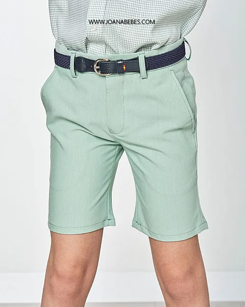 SPAGNOLO BERMUDA ESTRUCTURA OJO PERDIZ