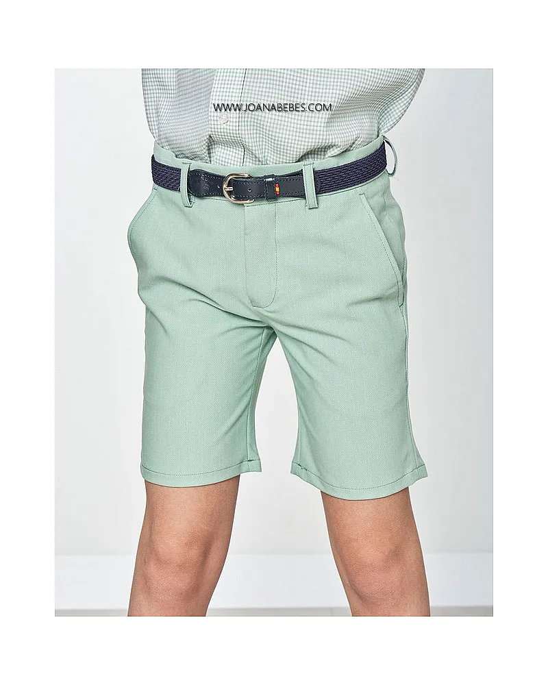 SPAGNOLO BERMUDA ESTRUCTURA OJO PERDIZ